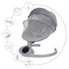 Kidwell, Reve, Scaun electric pentru bebelusi, 2in1, gri-argintiu
