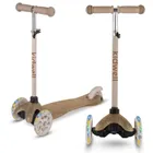 Kidwell, Uno, trotineta cu 3 roti LED, gold