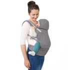 Kinderkraft, Huggy, marsupiu ergonomic, gri