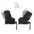 Kinderkraft, I-Fix, scaun auto, 61-150 cm, negru