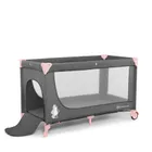 Kinderkraft, Joy, patut de calatorie, fara accesorii, roz
