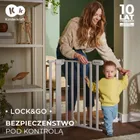 Kinderkraft, Lock & Go, poarta de siguranta, Black