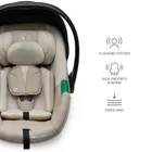 Kinderkraft, Mink Pro 2, i-Size, scaun auto, Beige, 40-87 cm