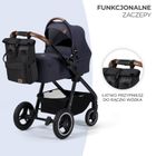 Kinderkraft, Moonpack, rucsac pentru carucior, confetti black