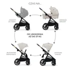 Kinderkraft, Nea 2, carucior multifunctional 2w1, Soft Beige