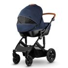 Kinderkraft, Prime, carucior multifunctional 3in1, bleumarin + geanta Mommy Bag