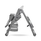 Kinderkraft, Tastee, scaun inalt pliant pentru hranire, Grey