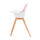 Kinderkraft, Tixi, scaun de masa 2in1, roz