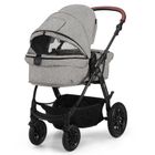 Kinderkraft, Xmoov, carucior multifunctional Travel System 3in1, gri