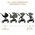 Kinderkraft, Yoxi, Mink Pro, carucior multifunctional 3 in 1, Mystic Green