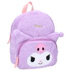 Kuromi, Fluffy Festival, rucsac din plus pentru prescolar, roz