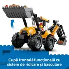 LEGO City, Buldoexcavator galben, 60480