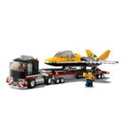 LEGO City Great Vehicles, Transportor de avion cu reactie pentru spectacol aviatic, 60289