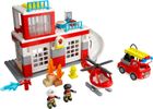 LEGO DUPLO, Remiza de pompieri si elicopter pentru salvare, 10970