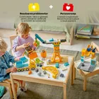 LEGO DUPLO Town, Santier si vehicule de constructii 3 in 1, 10476