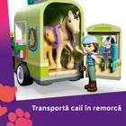 LEGO Friends, Remorca pentru cal si manz, 42695