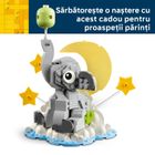 LEGO Iconic, Pui de elefant pe cer, 40814