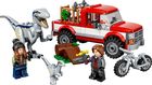 LEGO Jurassic World, Capturarea Velociraptorilor Blue si Beta, 76946