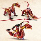 LEGO NINJAGO, Dragonul de lava transformator cu val de caldura, 71793