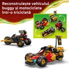 LEGO NINJAGO, Vehiculele transformabile ale lui Kai si Cole, 71864