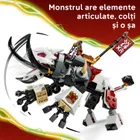 LEGO NINJAGO, Zilvar si monstrul dragon Grimtak, 71863