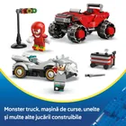 LEGO Sonic, Masina lui Silver vs Camionul gigant al lui Knuckles, 77118