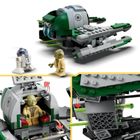 LEGO Star Wars, Jedi Starfighter al lui Yoda, 75360