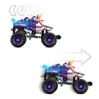 LEGO Technic, Monster Jam Sparkle Smash cu motor cu arc, 42220