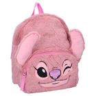 Lilo si Stitch, Fluffy Festival, rucsac din plus pentru prescolar, roz