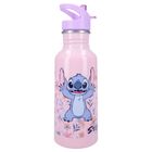Lilo si Stitch, Keep it Cool, sticla da apa cu pai, violet, 500 ml