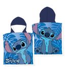 Lilo si Stitch, poncho de baie, albastru, 50-100 cm
