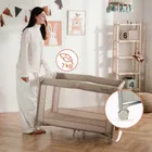 Lionelo, Amelie, patut de voiaj compact, Beige Sand