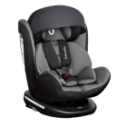 Lionelo, Bastiaan, scaun auto cu baza rotativa, Grey/Black