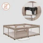 Lionelo, Florence XL Easy Fold, tarc pentru copii, Beige Sand