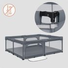 Lionelo, Florence XL Easy Fold, tarc pentru copii, Grey Stone