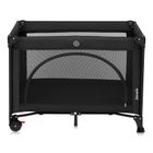 Lionelo, Laura, patut de calatorie compact 2in1, Black Carbon