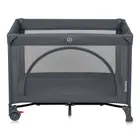 Lionelo, Laura, patut de volaj compact 2in1, Grey Concrete