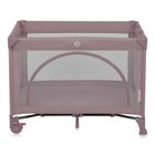 Lionelo, Laura, patut de volaj compact 2in1, Pink Nude