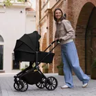Lionelo, Mika Plus, carucior multifunctional 3in1, Black Onyx