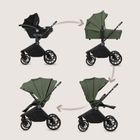 Lionelo, Mika Plus, carucior multifunctional, 3in1, Green Olive