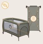 Lionelo, Sven Plus, patut de calatorie cu accesorii, Beige Olive