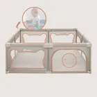 Lionelo, Willow XL, tarc de joaca pentru copii, Beige Sand