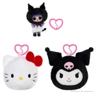 L.O.L. Surprise, Loves Hello Kitty, Reversible Plush, mini papusa intr-o cutie de plus, 1 buc.