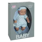 Lovely Baby, papusa bebelus, tinuta albastra
