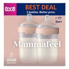 Lovi, Mammafeel, biberon, 250 ml, 2 buc.