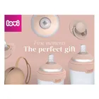 Lovi, Mammafeel, set: biberon, 150 ml + biberon, 250 ml + suzeta, 0-6m + cutie din silicon