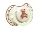 Lovi, Teddy Love, suzeta din silicon, dinamica, 18 luni+, 2 buc.