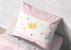 LuLuLand, Printesa roz, set lenjerie de pat single, 160-200 cm