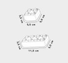 Marioinex, Junior, set de constructie, blocuri XL cu ferestre si usi, 140 piese