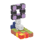 Marioinex, Mini Waffle, Blocks, set de constructie, 206 piese